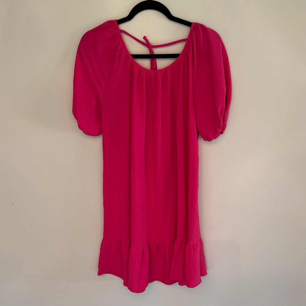 Ophelia & Co. Vibrant Pink Tunic Dress